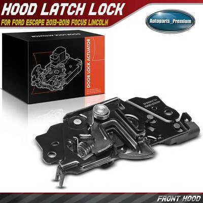New Front Hood Latch Lock for Ford Escape 2013-2019 Focus 2012-2018 Lincoln MKC - Image 1 of 4