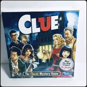 Clue Game, Mystery Board Game, Game Ages 8 and up Clue Board Game - Picture 1 of 5