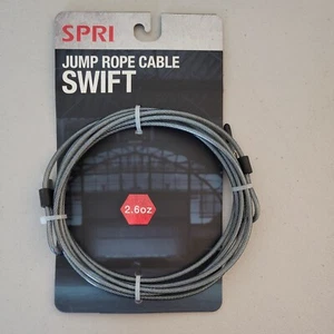 SPRI Swift Jump Rope Cable, 2.6 oz Covered Steel Cable - Picture 1 of 9