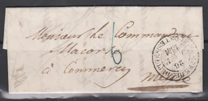 LETTRE COMPLETE 1841 / CAD TYPE 14 CHAMBRES DES DEPUTES / POUR COMMERCY - Picture 1 of 2