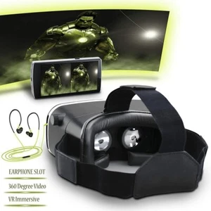 Pavoi 3D VR Okulary do wirtualnej rzeczywistości PG300 Zestaw słuchawkowy z regulowanym obiektywem i obiektem - Zdjęcie 1 z 6