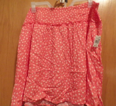 Junior SMOCKED WAIST SKIRT~Reg. & Plus Sizes~2 Colors~NEW w/tags - Image 1 of 2