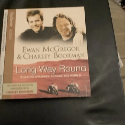 Long Way Round by Charley Boorman, Ewan McGregor (Audiobook CD, 2006) 5 Discs - Image 1 of 4