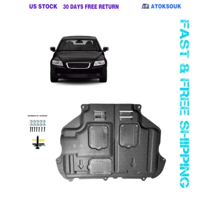 Thick Engine Splash Shield For Volvo S40 2008-2011 Front Engine Guard Hard - Image 1 of 4
