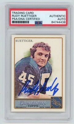 2011 Allen & Ginter Rudy Ruettiger #238 Signed PSA DNA Autographed Auto - Image 1 of 2