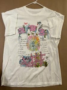 Bladee 333 Washed White Colored Shirt Size Extra Large - Picture 1 of 2
