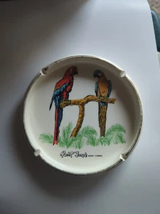 Vintage Parrot Jungle Miami Florida Ashtray  - Picture 1 of 8