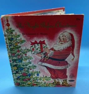The Night Before Christmas By Clement C. Moore, Whitman Tell A Tale 1963 - Picture 1 of 8