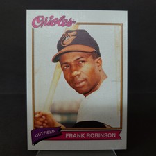 2020 Topps Super '70's Sports Frank Robinson #9 Baltimore Orioles HOF