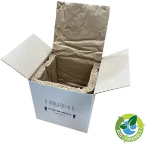 SF14ECO EcoFriendly Insulated Shipping Cooler, 14"x14"x14" (Inside 11"x11"x11") - Picture 1 of 5