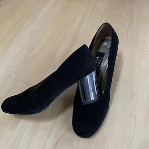 Stuart Weitzmann Pumps Silber Plättchen interessant elegant Wildleder festlich36 - Bild 1 von 13