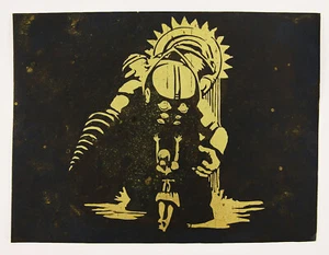 Bioshock Gamer Gift Metal Wall Art Print Poster Artwork Decor - Picture 1 of 7