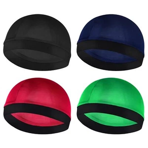 Silky Bonnet for Men Wave Cap Satin Silk Hair Bonnet for Sleep Durags Elastic... - Picture 1 of 7