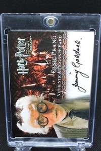 Jimmy Gardner As Ernie Prang Authentic Signed Autograph - Harry Potter Card