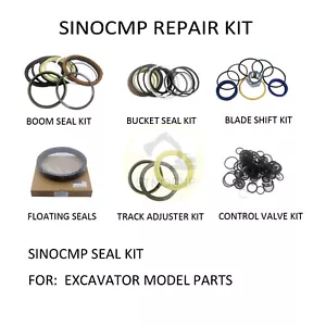 SK210LC Kit Guarnizioni Braccio Braccio Braccio per Escavatore Kobelco Service Kit - Foto 1 di 19