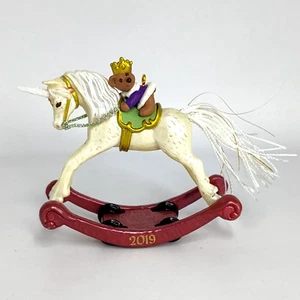 Hallmark Keepsake Ornament A Pony for Christmas 2019 UNICORN - Picture 1 of 10