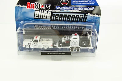Maisto All Stars Elite Transport 1987 Chevy 1500 Highway Patrol 1936 Pickup em escala 1/64 - Imagem 1 de 3
