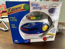 Kidsound Audio System Sing-Along Cassette Player Recorder VTG 1996 Factory SEAL