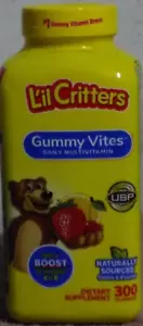 Li'l Critters Gummy Vites Multivitamin ~ 300 Gummies ~ 02/2025 - Picture 1 of 6