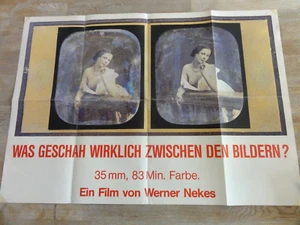Kinoplakat WAS GESCHAH WIRKLICH ZWISCHEN DEN BILDERN? Werner Nekes #X - Picture 1 of 1