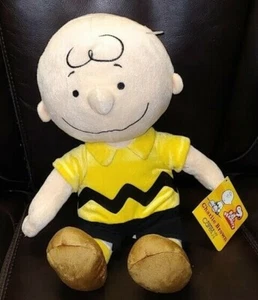 CHARLIE BROWN 14" PLUSH KOHL'S CARES 2019 Brand New NWT Rare Snoopy Peanuts - Picture 1 of 3