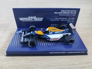 F1 Williams FW14B, Vettel, Race Without Trace, Silverstone 3.7. Minichamps, 1:43 - Picture 1 of 3
