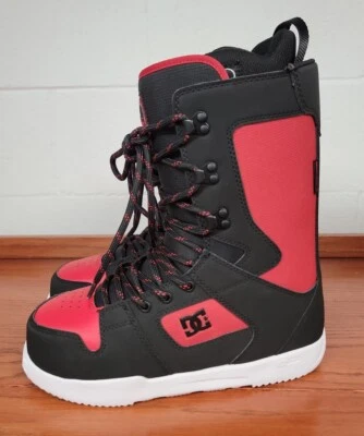 DC Phase 2023 rot schwarz Snowboardschuhe Herren Größe 8 - Bild 1 von 4