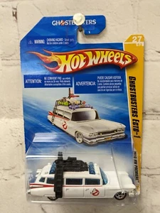 Hot Wheels 2010 New Models Ghostbusters 1984 ECTO-1 1:64 New International Card - Picture 1 of 4