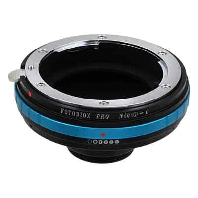 Fotodiox Lens Adapter Pro Nikkor F Mount G Type Lens for C-Mount Camera - Image 1 of 4