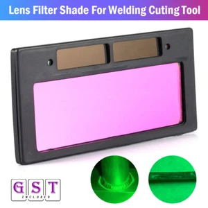 Solar Auto Darkening Welding Helmet Lens Welding Shade Filter Lens Replacement - Picture 1 of 12