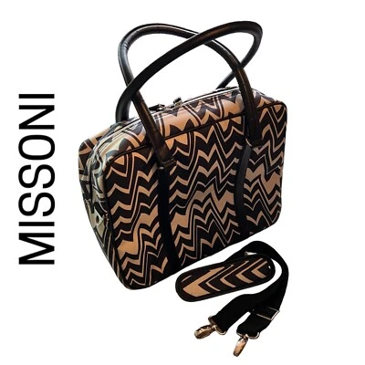 MISSONI For Target Zig Zag Travel Messenger Shoulder Crossbody Tote Bag - Image 1 of 4