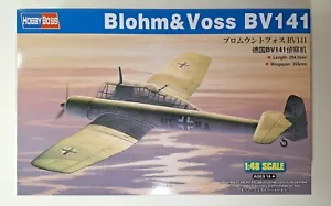 1/48 Blohm & Voss BV141 - Hobby Boss 81728 / Open Box, Sealed Contents - Picture 1 of 12