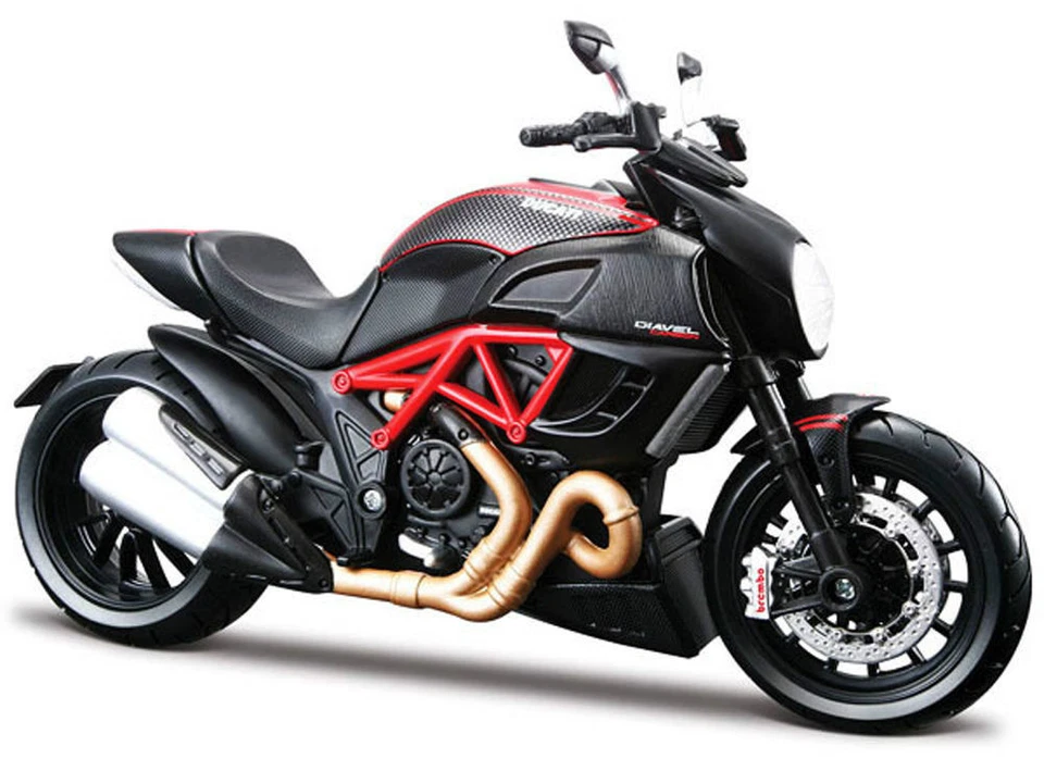 MAISTO 1:12 Ducati Diavel CARBON MOTORCYCLE BIKE DIECAST MODEL TOY NEW IN BOX - Image 1 of 1