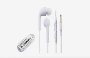 J5 3.5mm In Ear Earphone With-Microphone Headset S4 Earbuds Earpiece for Samsung - Picture 1 of 1