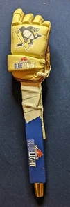 Penguins Hockey Glove Labatts Blue Light Tap Handles - Picture 1 of 3