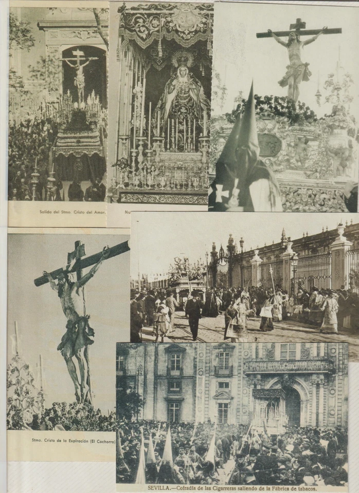 Postales Antiguas Semana Santa Sevilla Reedición de El Correo Andalucia (GR-599) - Imagen 1 de 1