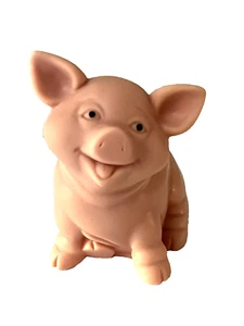Moneda de colección cerdo cerdito todavía banco hogar publicidad federal toystalgia plástico - Imagen 1 de 9