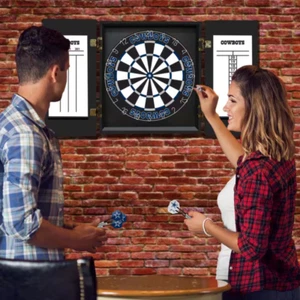 New! Professional Outdoor Dallas Cowboys Steel Dartboard Target Game Set Design - Picture 1 of 12