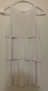 H&M Kids Sleeveless White Dress Girls Size 6/8 - Picture 1 of 1