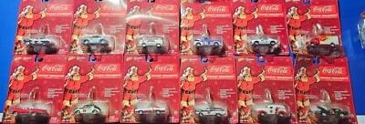2004 - Full Set 12 - Johnny Lightening - Coca-Cola Holiday Ornaments - Sealed - Image 1 of 4