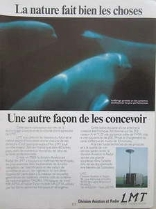 12/1977 PUB LMT BOULOGNE BILLANCOURT AVIATION RADAR BELUGA DETECTION SYSTEM AD - Imagen 1 de 1