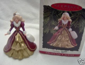 Hallmark Keepsake Ornament Holiday Barbie 1996 Mint - Picture 1 of 3