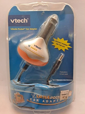 Vtech VSmile Pocket Car Adaptor - New Sealed 6ft Power Cord Adapter V.Smile - Image 1 of 4