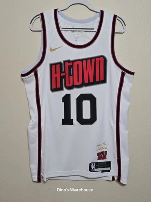 Houston Rockets Jabari Smith Jr #10 Nike NBA Swingman Jersey City Edition Large - Image 1 of 4