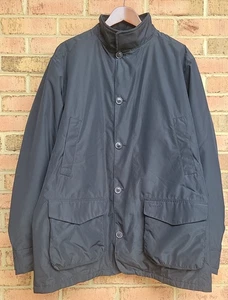Barbour Temp Polyester Waterproof Jacket Navy MWB0599NY71 Men's XL or XXL (NWI) - Picture 1 of 22