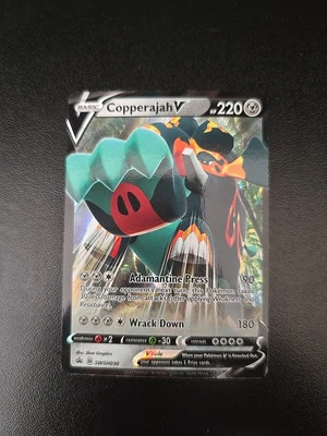 Pokemon Tcg Copperajah V SWSH030 SWSH: Sword & Shield Promo Cards Holo NM - Image 1 of 2