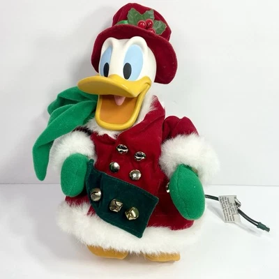 1999 Santas Best Animated Donald Duck 10” Tree Decor (Works) - Image 1 of 4
