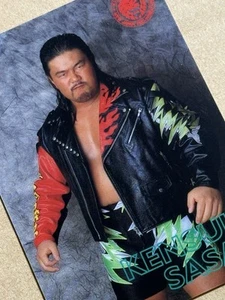 Kensuke Sasaki NJPW Official Plastic Card #003 New Japan Pro Wrestling Rare - Picture 1 of 3