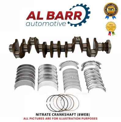 FITS BMW N57 3.0 CRANKSHAFT (8WEB) +N57D30 DIESEL ENGINE REBUILD PARTS KIT - Image 1 of 3