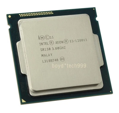 Intel Xeon E3-1280 V3 3.6 GHz CPU SR150 LGA1150 4 cores 8 threads Processor - Image 1 of 4